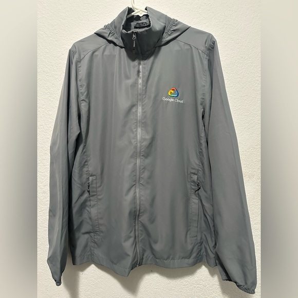 Google Cloud Gray‎ Men’s Jacket size S - Picture 1 of 9